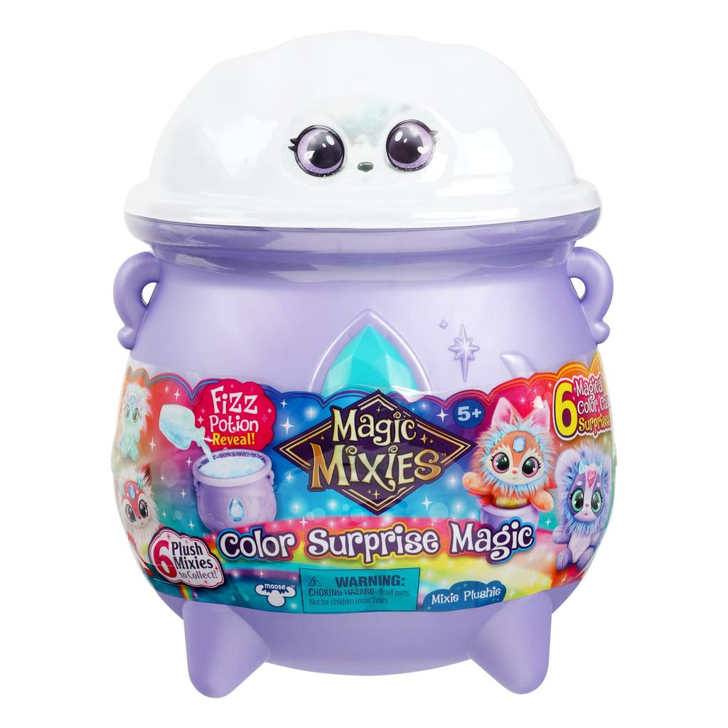 Magic Mixies Cauldron Plush Color Surprise Magic Toy,