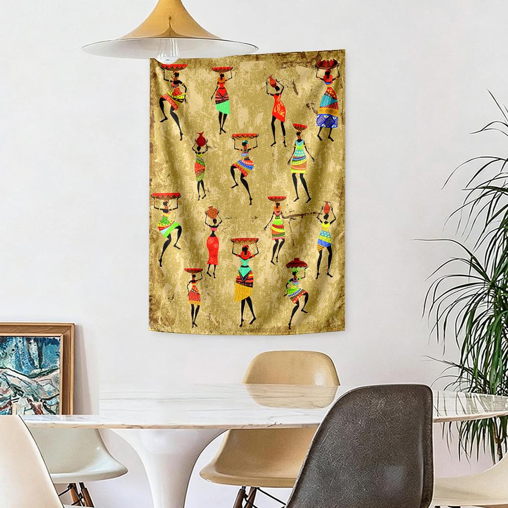 African Style Wall Decor Tapestry Art For Pet Memorial Birthdaywedding Party Backdrop Family Gift