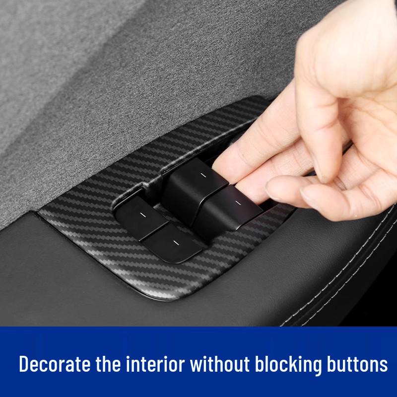 Tesla Model Y Window Lift Button Decorative Stickers