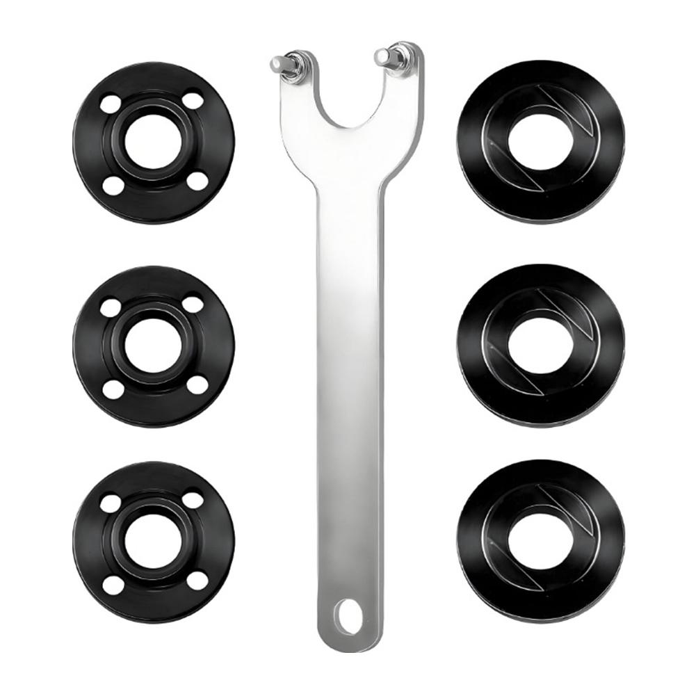 

AS SHOWN 5 8-11 Angle Wrench Angle Grinder Pressure Plate Wrench Includes 3 External Nuts Supports Secure Clamping