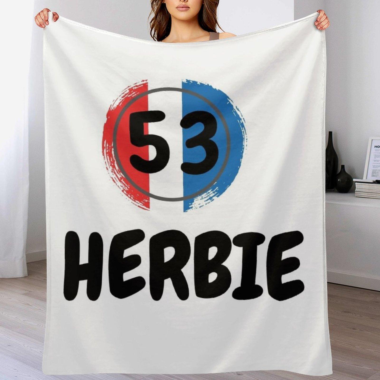 

HERBIE 53 Throw Blanket Thin Soft Blanket for Summer Night Sleeping 102x76cm(40x30in)