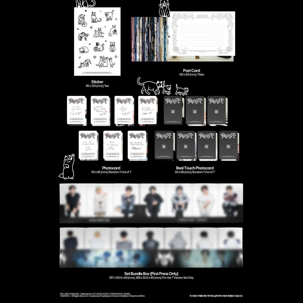[Pre-order] ALPHA DRIVE ONE [UNBREAKABLE] BEAST_Hissing Ver. + Free Gift