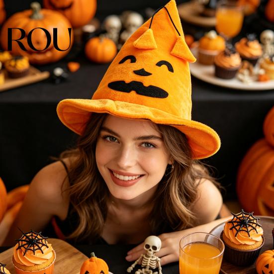 Lightweight Halloween Cosplay Cape Pumpkin Poncho Costume for Kids Adults, Unisex Soft Adjustable Neckline Cloak Cape, Party Outfits Masquerade,