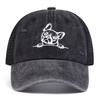 Unisex Cartoon Personality Embroidery Baseball Cap Spring Summer Outdoor Adjustable Sunscreen Hat