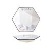 ZISIZ Ginkgo Ceramic Soup Plate (9-inch)
