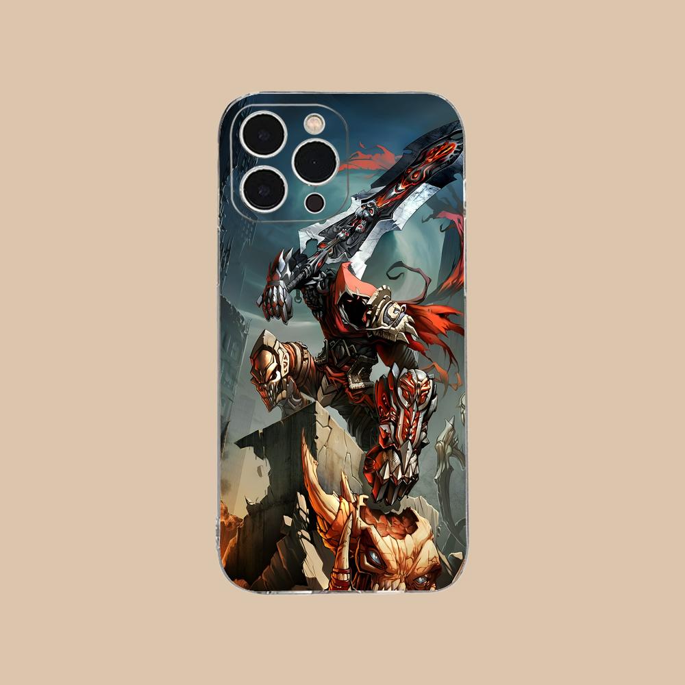 

Game Darksiders Mobile Phone Case for iPhone 17 16 15 14 13 12 11 X XR XS Air Pro Max Plus Mini Clear Colorful Cover Cover iPhone XS Max