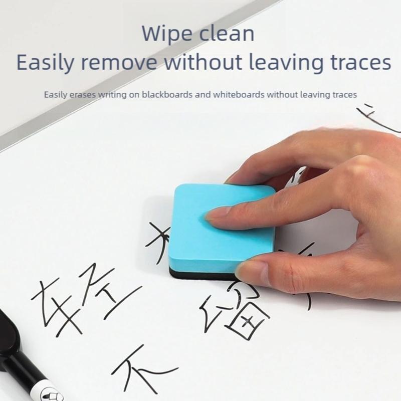 24/48 Pcs Dry Eraser Whiteboard Erasers Board Cleaner for Home Office School