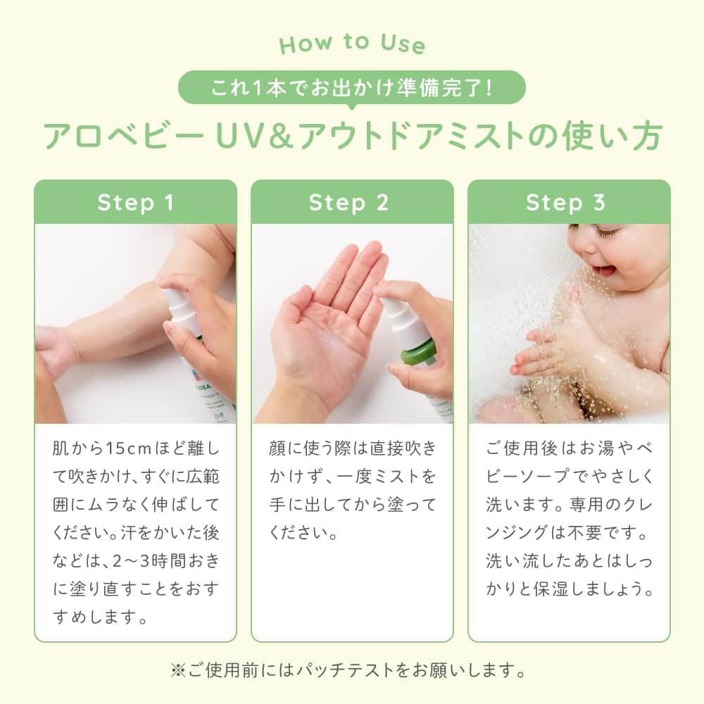 Alobaby UV Outdoor Mist 80ml UV Milk & + All-in-One (Regular Design)