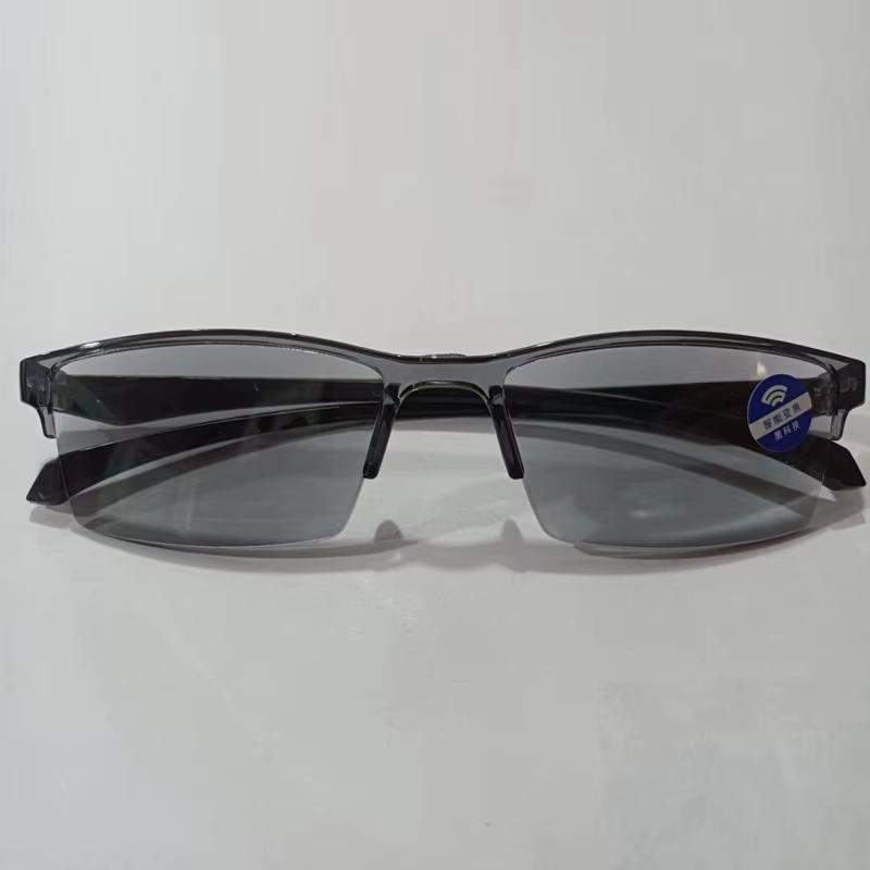 

Smart Zoom Reading Glasses Anti Blue Light Presbyopia Glasses Magnifier For Both Men Women Adjustable Focus Light Lightweight серый