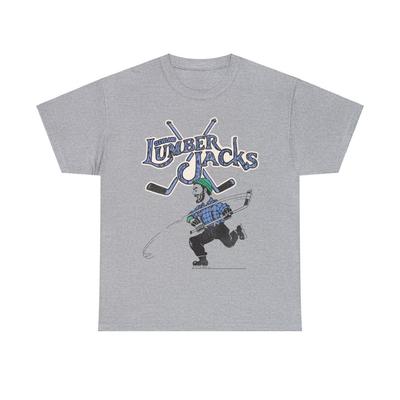 Cleveland Lumberjacks Nostalgisches Logo Hockeyteam T-Shirt