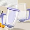 Plastic Batter Separators with Squeeze Handle and Measuring Marks Accurate Batter Distribution for Home Baking Use