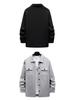Men's Retro Heavy-Duty Fleece-Lined Single-Breasted Lapel Jacket
