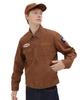 WORK JACKET PEANUTS MEN'S L 050 Braun 783-5252041