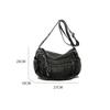 Retro Denim Single Shoulder Bag Women's Crossbody Commuter Tote Bag Casual Versatile Daily City Simple Style Messenger Bag