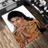 Michael Jackson Druck Teppich - Heimdekoration Teppich Für Wohnzimmer Schlafzimmer Bodenbelag Computerstuhl Bereichsteppich