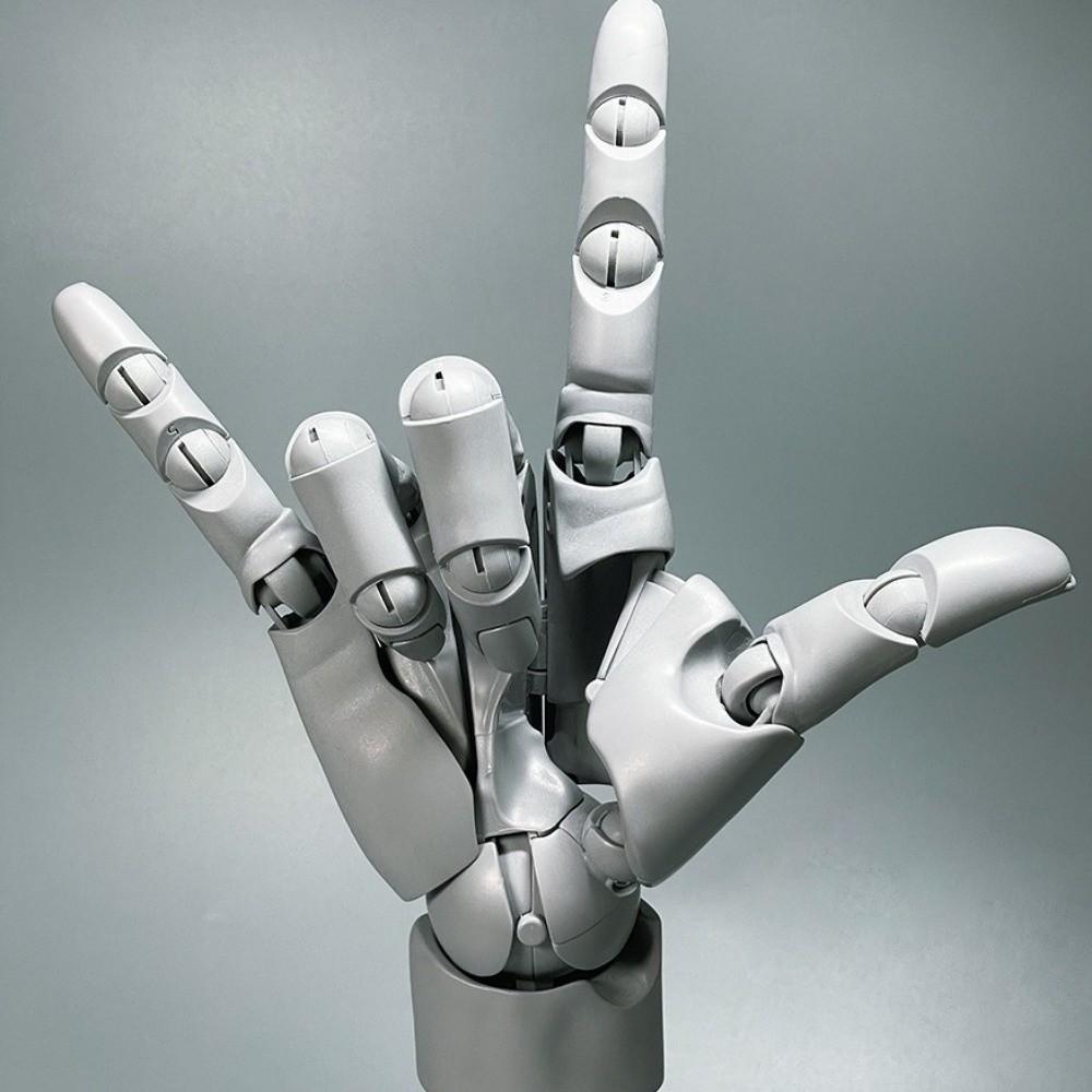 Left/Right Anatomically Accurate Jointed Hand for Art Drawing Reference