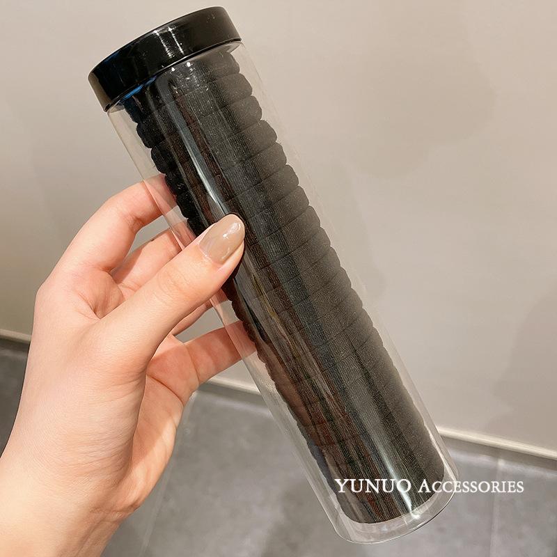 20 Canned High-elasticity Hair Ties, Seamless Rubber Bands, Women's Hair Ties, No Hair Damage, No Hair Band or Hair Tie