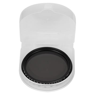Junestar 52MM Neutraal Dichtheid Lens ND Filter ND2‑ND400 Verstelbaar voor SLR Spiegelloze Camera Lens