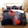 Volcanic Bedding Set Single Twin Full Queen King Size Desert Bed Set Aldult Kid Bedroom Three-Piece Suits 3D Print Men