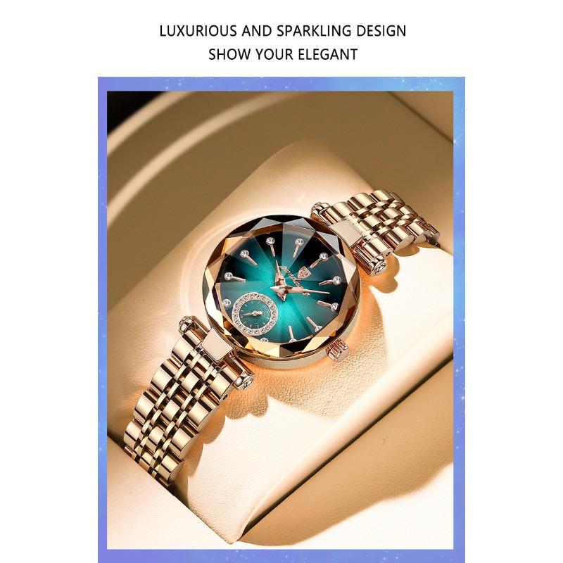 POEDAGAR Elegant Luxury Women's Quartz Watches Waterproof Stainless Steel Watch Casual Fashion Ladies Wristwatch