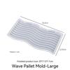 Striped U-Shaped Silicone Mold, Abstract Architectural Resin Moulds For Soap Tray, Handmade Candle, Lotion Bar, Cake Home Deco