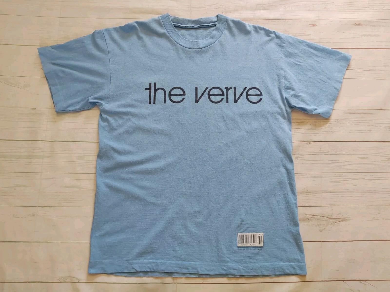 The Verve Men s Vintage 90s Manchester Apollo Concert Band Size Large Unisex T-Shirt XXXXL