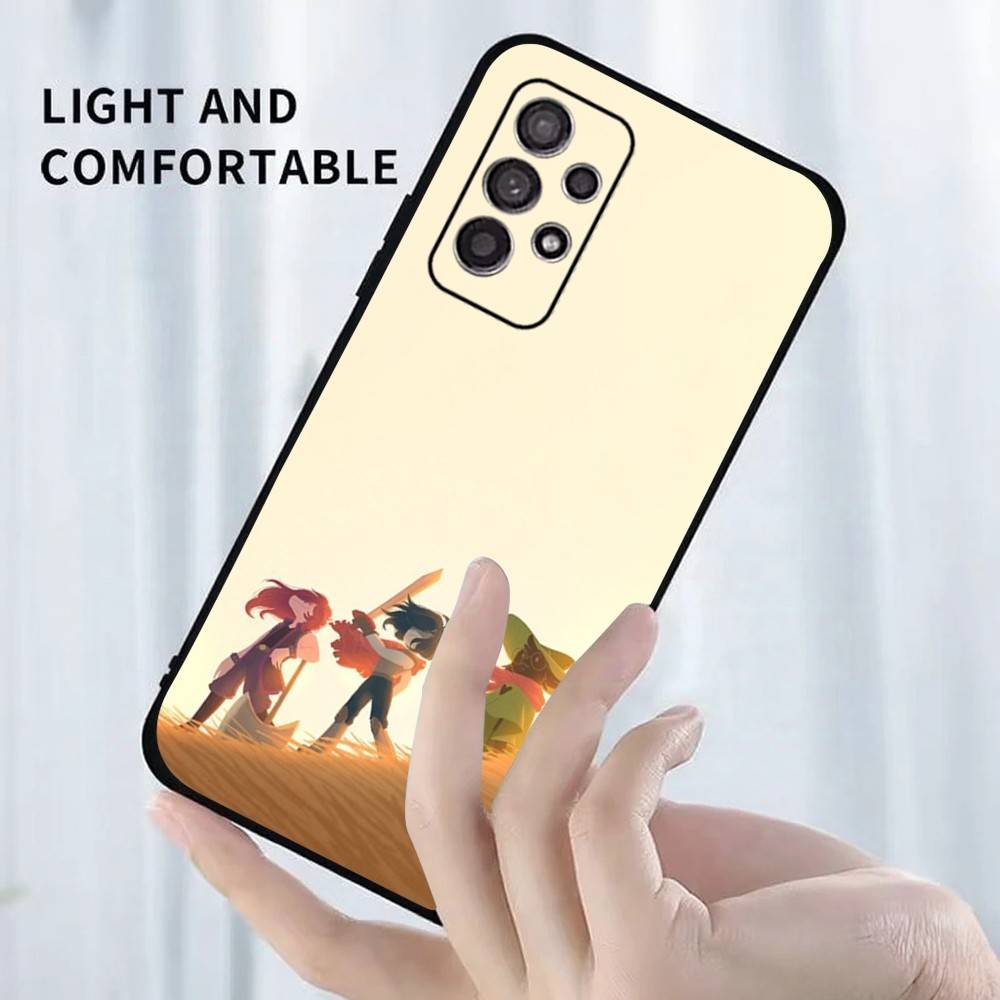 D-Deltarune R-Ralsei Game Phone Case For Samsung S25,S24,S23,S22,S21,S20,S10,Ultra,Plus,Lite,FE,Soft Silicone Black Cover