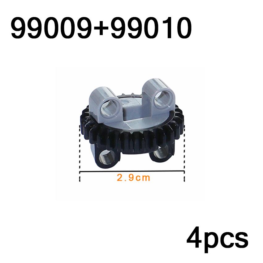 Technical Building Block Turntable 28 56 60 Tooth 99009 99010 48168 48452 18938 18939 Bricks Car MOC Parts 2855 2856 71711 65416