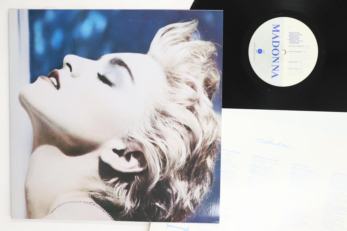 

LP Record MADONNA True Blue 125442 SIRE 1986 US Pop Used