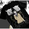 Trend Summer 2025 Cosplay Unisex Mieruko Chan Anime Shirt Mieruko Chan Slice of Horror Manga Tshirt Mieruko Tee Men Clothing
