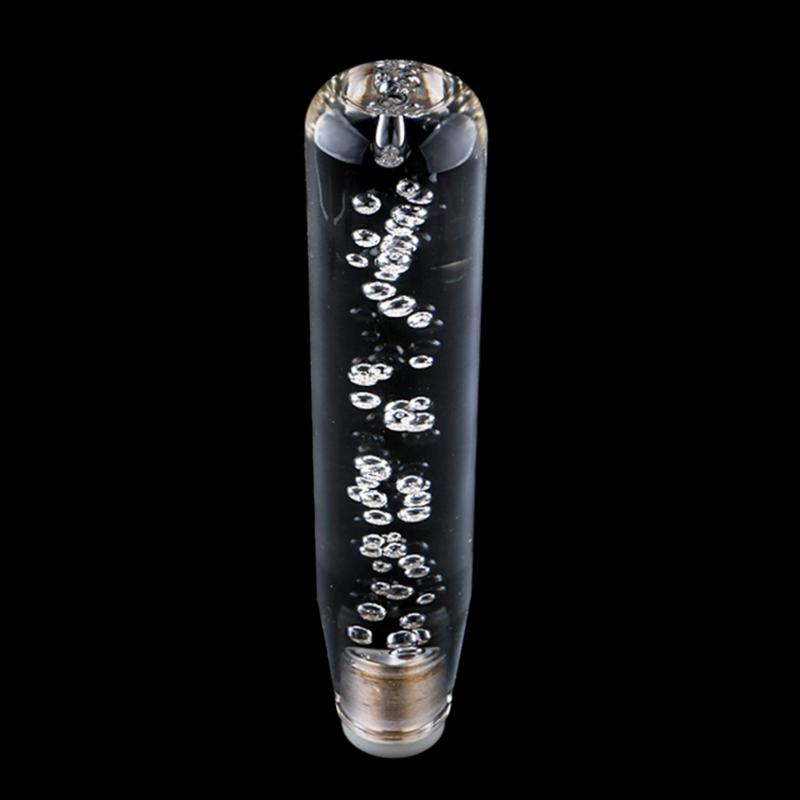 Transparent Bubble Växelknopp Manuell Växelspakshandtag Stickadapter Universell Lämplig För Biltillbehör