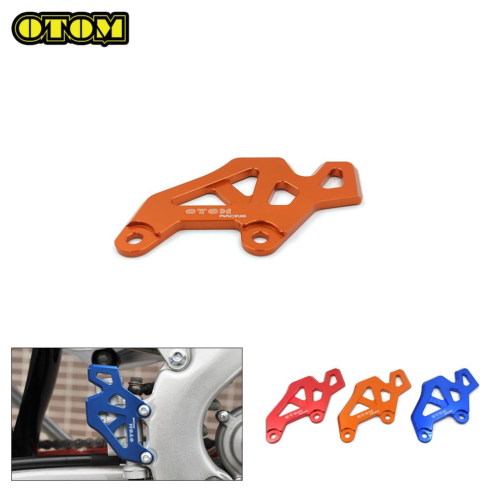 OTOM Rear Brake Cylinder Front Pump Protection Cover Decorative Plate For AVANTIS ENDURO MOTOLAND BRZ KAYO T4 T6 K6 GUIZUN MX4