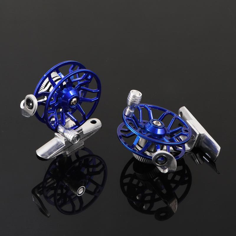 All-Metal Fly and Ice Fishing Reel with Drag System for Live Fish