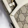 [Pre-Owned] Gucci Horsebit 1955 Mini Bag 'Beige/Ebony/White' - Very Good #XPZU1A