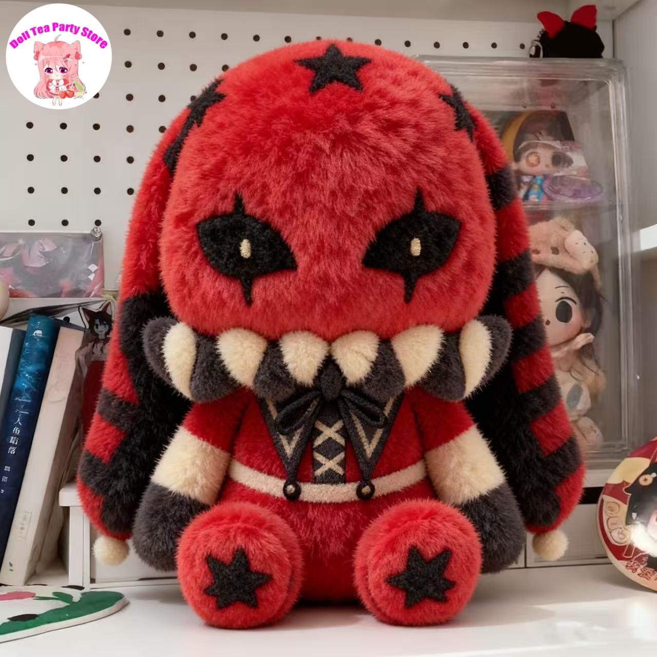 30cm Sitting Circus Clown Rabbit Plush Toy Cute Soft Stuffed Animal Doll Decoration 30CM