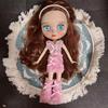 Mode 1/6 Blythe Puppen Outfit Niedlich Ersatzkleidung Blythe Puppen Kleidung Set Zubehör