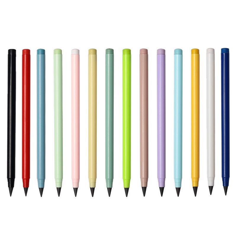 Black Tech Eternal Pencil: No Sharpening, No Ink, Break-Resistant Lead, Posture-Correcting Drawing Tool