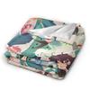 Witch Hat Atelier Flannel Blanket Soft Throw Blanket for Couch Chair Decorative Print Bedspread Sofa Bed Cover