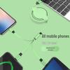 Silicone Retractable 3-in-1 Charging Cable with Logo - Universal Mobile Promotion Gift
