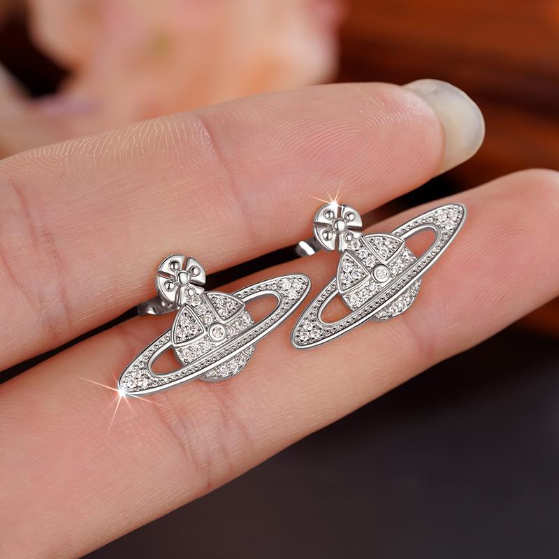 Earrings Girl, Flower Planet Cosmic Ornament, Sweet Wind Earrings