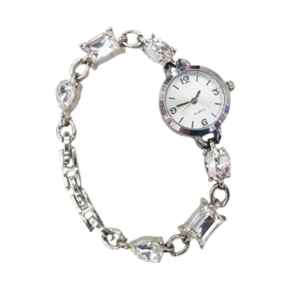 

Тип браслета Женский браслет Часы Ретро Женские Деловые Часы Для Повседневного Ношения серебряный