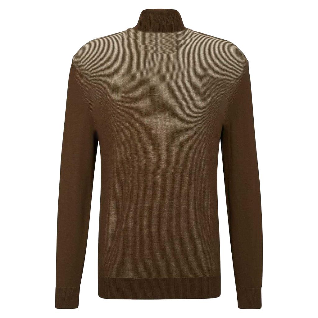 Boss Mens Funnel Neck Regular Sweater Top