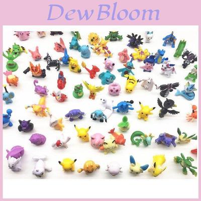 24 Rozkošných figurek Pokémonů Pro sběratele a fanoušky Velikost 2-3 cm