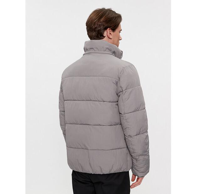 Winter Jacket Calvin Klein Crinkle K10K110336 Grey, Standard Fit