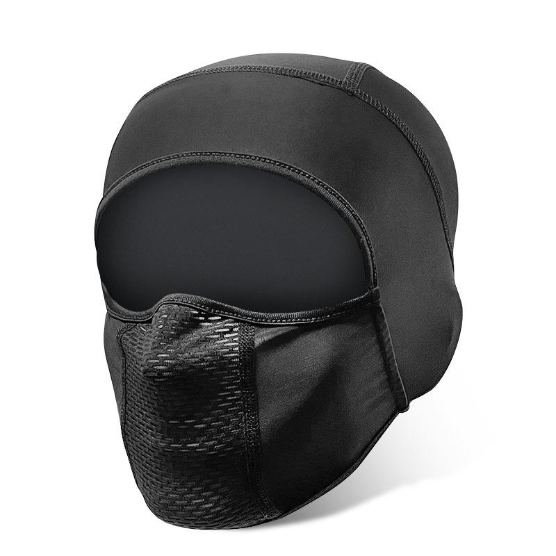 

Unisex anti-ultraviolet breathable quick-drying sports fishing dust-proof sunshade mask One size fits all чёрный