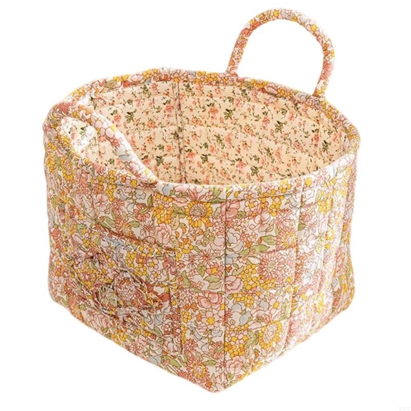 Trendy Handmade Small Polyester Storage Baskets with Handy Organizers Home Accessory for Any Room Organization X3UC