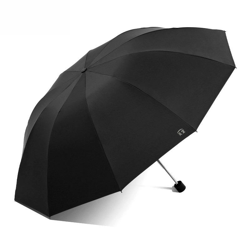 Large Folding Umbrella for Two or Three People with Sun Protection and Anti-UV Features
