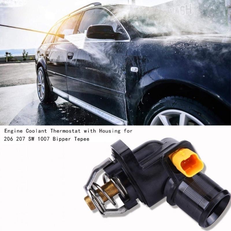 31BC Auto Accessory Engine Coolant Thermostat 1336Z2 9650926280 Replacement Thermostat Pipe Joint with Housing for 206 207