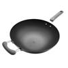 ASD 32CM Uncoated Cast Iron Wok