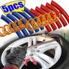 Car Motorcycle Wheel Guard Rim Protectors Red Bicycle Car Wheel Rim Protector Tyre Changer Guard Tire Change Protection Tool